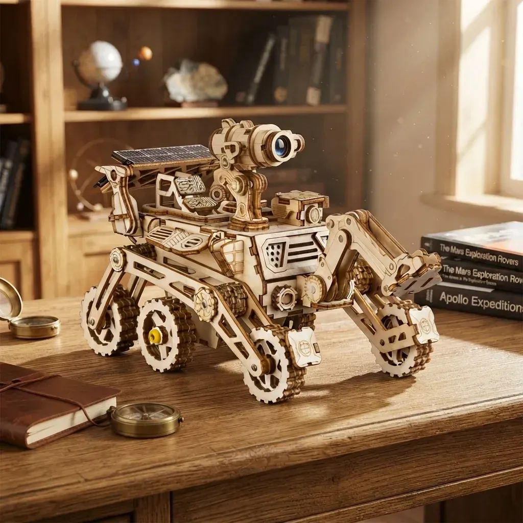 Wooden Mechanical Puzzles Harbinger Rover