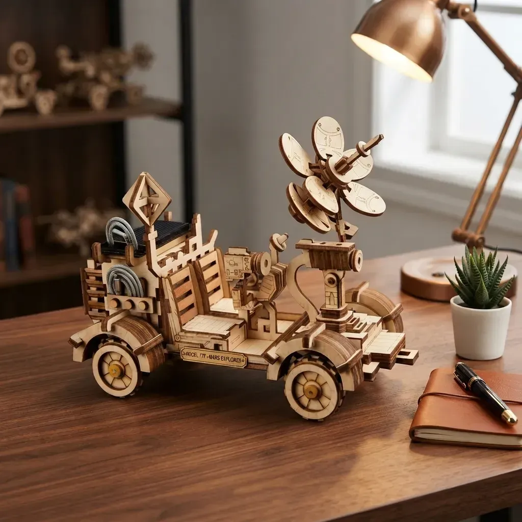 Wooden Mechanical Puzzles Rambler Rover