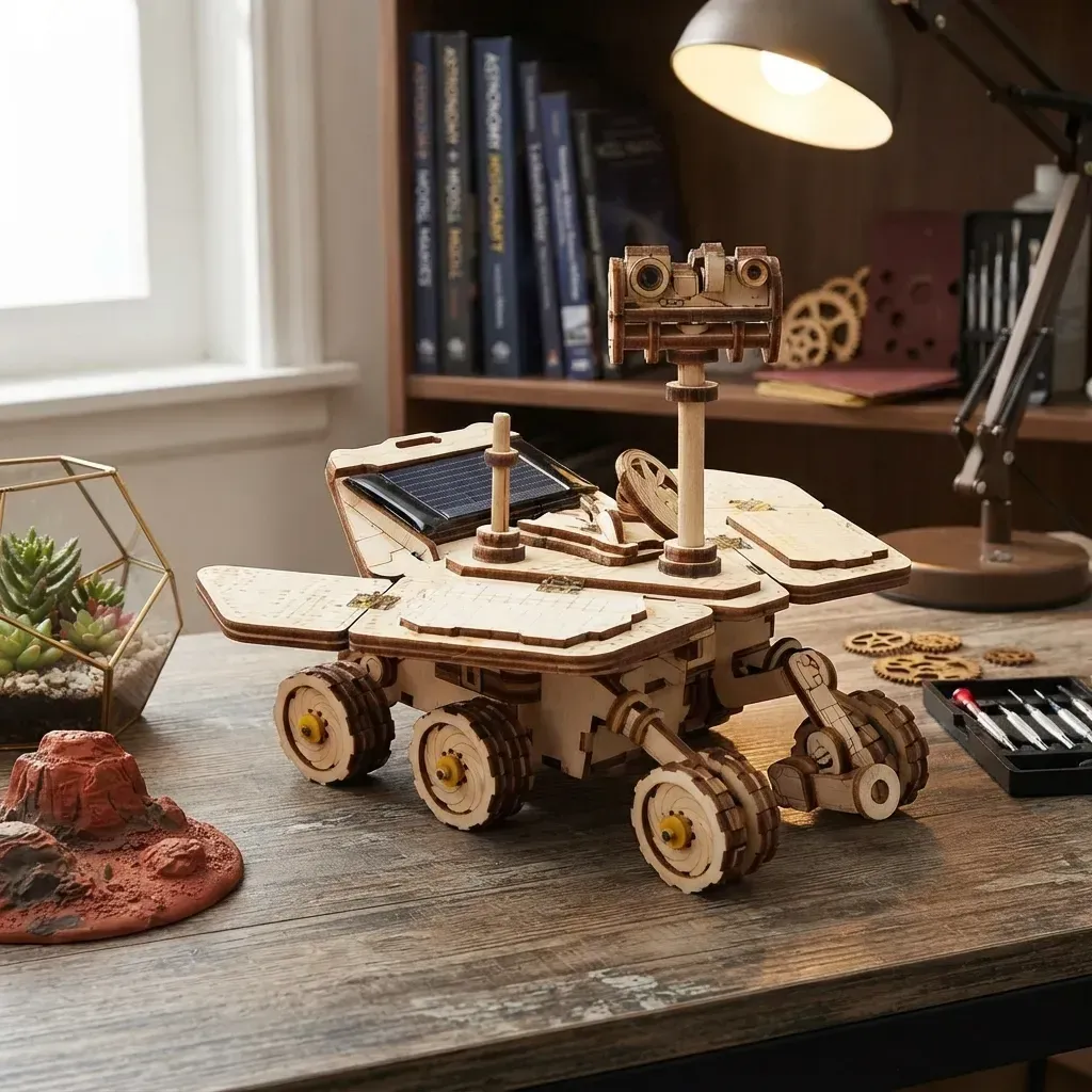 Wooden Mechanical Puzzles Vagabond Rover