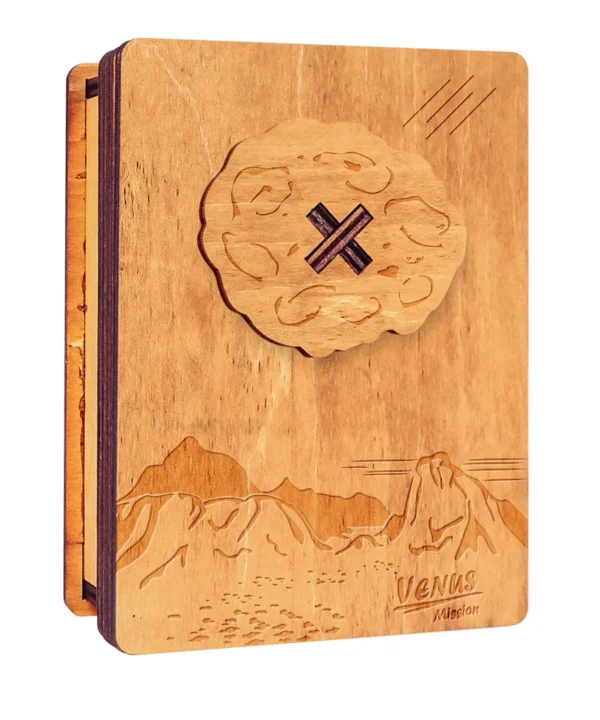 Venus Voyage Wooden Puzzle Box Shelf Ornament