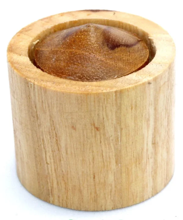 Turbine Shape Wooden Puzzle Sculpture Table Decor