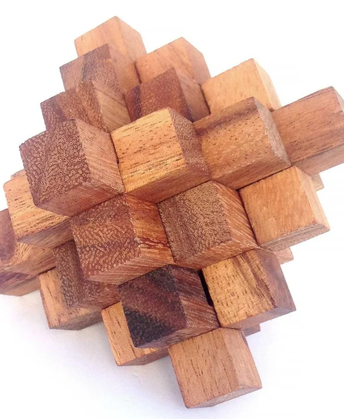 Shooting Star Nineteen Piece Wooden Puzzle Decor